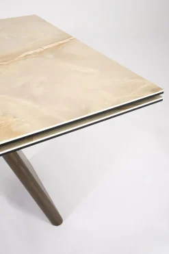 New Bizzotto TAVOLO ALL.MAIKKI 200/300X100 NOCE/ONICE