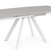 Hot Bizzotto TAVOLO ALL.RAILI 119.5/180X85 BIANC/GR C