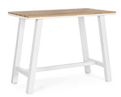 Bizzotto TAVOLO BAR IN ALLUMINIO BIANCO YK11 - SKIPPER