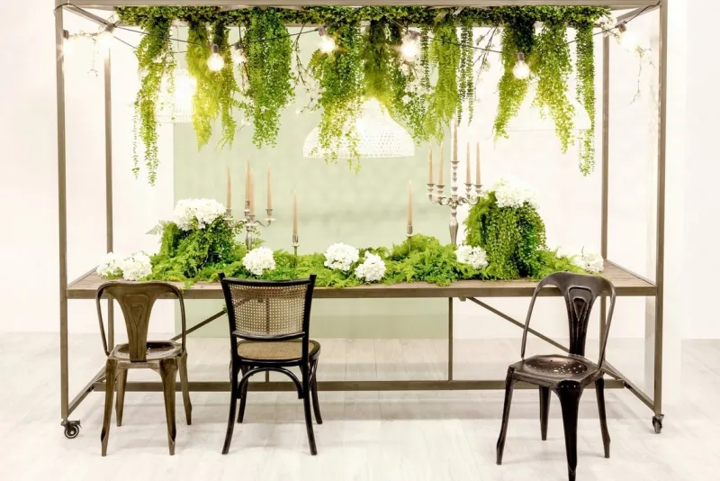 Bizzotto TAVOLO ESPOSITORE C-TETTO 300X210H