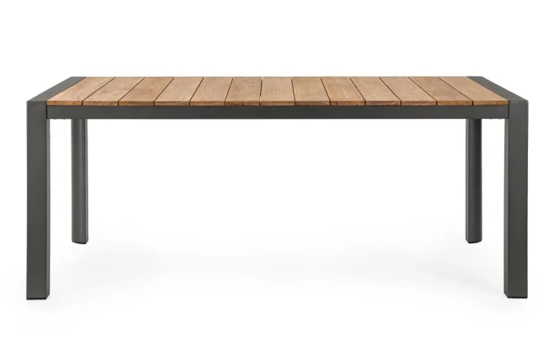Online Bizzotto TAVOLO IN ALLUMINIO ANTRACITE GK52 - CAMERON