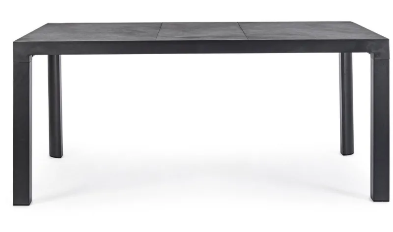 Discount Bizzotto TAVOLO IN ALLUMINIO ANTRACITE JX55 - MASON