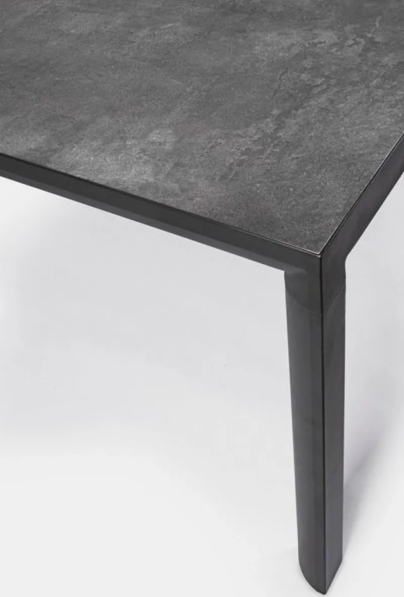 Discount Bizzotto TAVOLO IN ALLUMINIO ANTRACITE JX55 - MASON