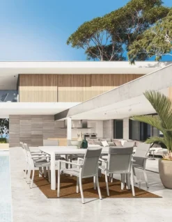 Hot Bizzotto TAVOLO IN ALLUMINIO BIANCO CX21 - KIPLIN