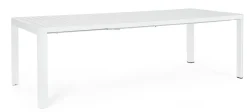 Outlet Bizzotto TAVOLO IN ALLUMINIO BIANCO CX21 - KIPLIN