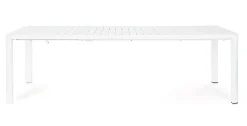 Outlet Bizzotto TAVOLO IN ALLUMINIO BIANCO CX21 - KIPLIN