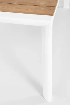 Bizzotto TAVOLO IN ALLUMINIO BIANCO GK50 - CAMERON