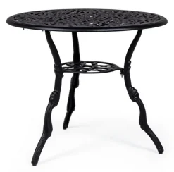 Discount Bizzotto TAVOLO IN ALLUMINIO D80 ANTARCITE - VICTORIA