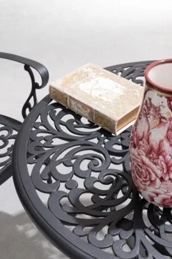 Discount Bizzotto TAVOLO IN ALLUMINIO D80 ANTARCITE - VICTORIA