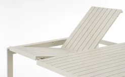 Outlet Bizzotto TAVOLO IN ALLUMINIO RASTIN - KIPLIN