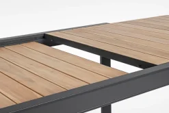 Discount Bizzotto TAVOLO IN ALLUMINIO 220-340X100 ANTRACITE YK13 - BELMAR