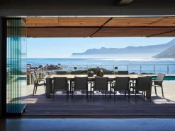 Bizzotto TAVOLO IN ALLUMINIO 253/319/384X110 ANTRACITE GK52 - CAMERON