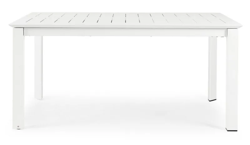Hot Bizzotto TAVOLO IN ALLUMINIO 160/240X100 BIANCO CX21 - KONNOR