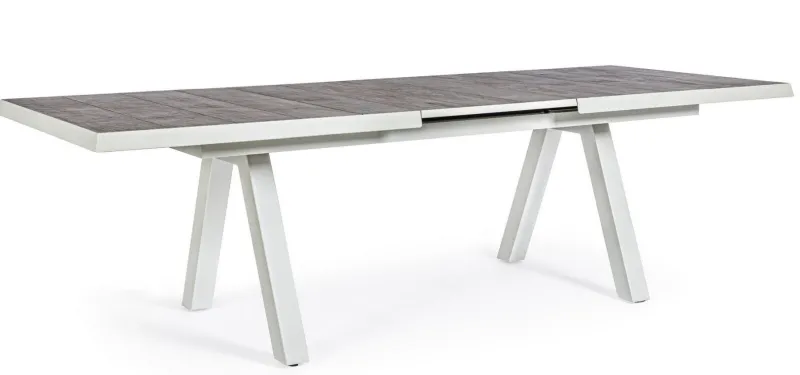 Best Bizzotto TAVOLO IN ALLUMINIO 205/265X103 LUNAR - KRION