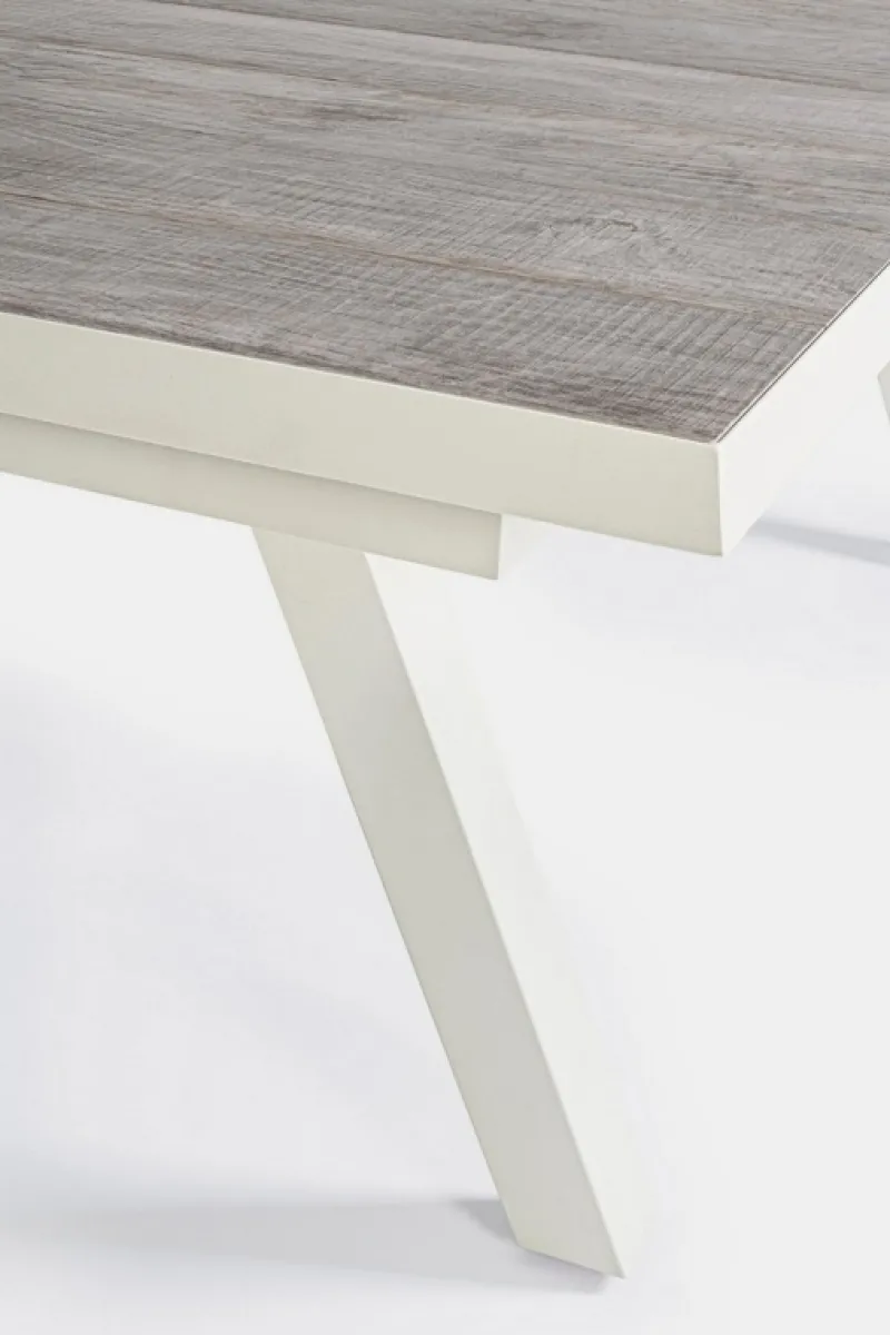 Best Bizzotto TAVOLO IN ALLUMINIO 205/265X103 LUNAR - KRION