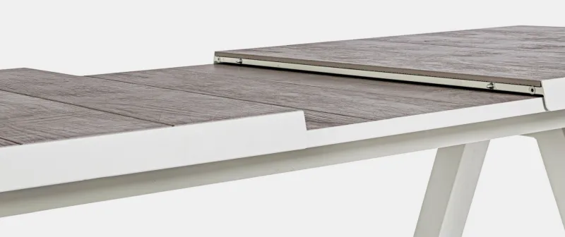 Best Bizzotto TAVOLO IN ALLUMINIO 205/265X103 LUNAR - KRION