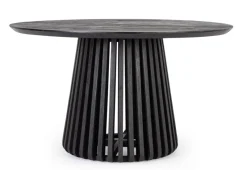 Discount Bizzotto TAVOLO IN LEGNO NERO D130 - ODION
