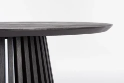 Discount Bizzotto TAVOLO IN LEGNO NERO D130 - ODION