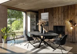 Clearance Bizzotto TAVOLO IN LEGNO 200X110 - HASTINGS