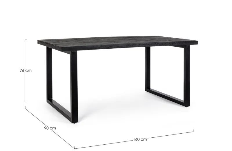 New Bizzotto TAVOLO IN LEGNO 160X90 - HASTINGS