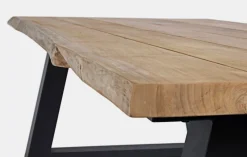 Online Bizzotto TAVOLO IN TEAK RICICLATO ANTARCITE AM03 - ROLLAND