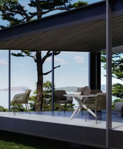 Sale Bizzotto TAVOLO JULIAN D120 PELICAN