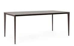 Clearance Bizzotto TAVOLO REIJA 180X90 RUST/GRIGIO CHIARO