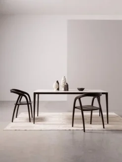 Clearance Bizzotto TAVOLO REIJA 180X90 RUST/GRIGIO CHIARO