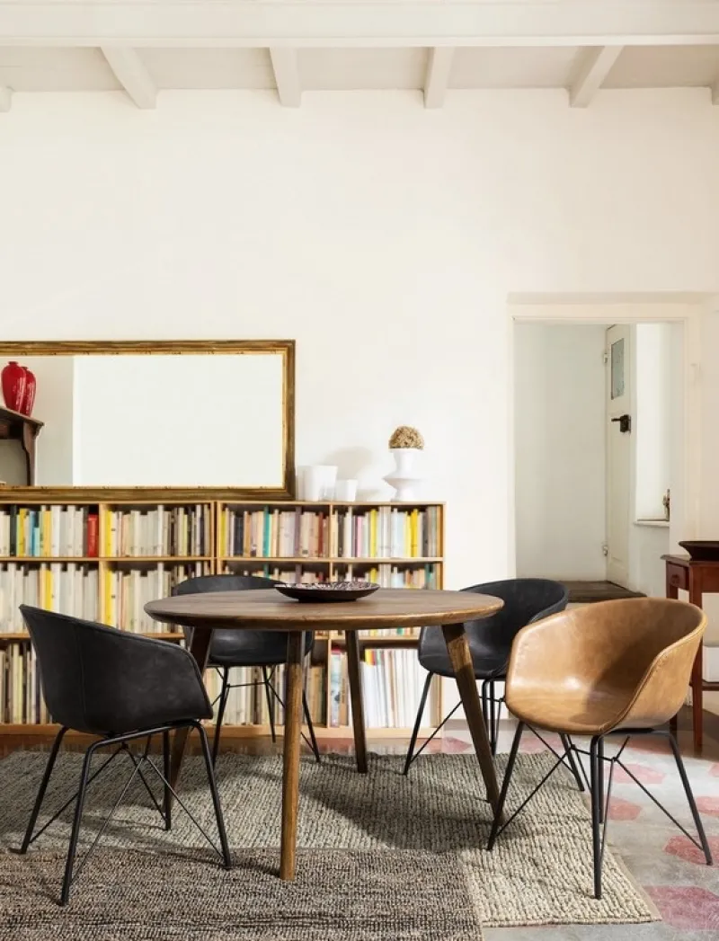 New Bizzotto TAVOLO ROTONDO IN LEGNO - SYLVESTER