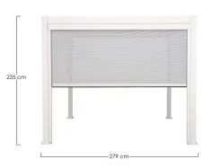 Sale Bizzotto TENDA RULLO PERGOLA OCEAN LATO 3M BIANCO