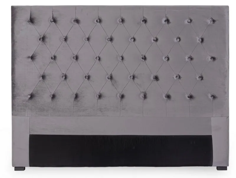 Bizzotto TESTIERA LETTO IN LEGNO GRIGIO SCURO 160 - CASPAR