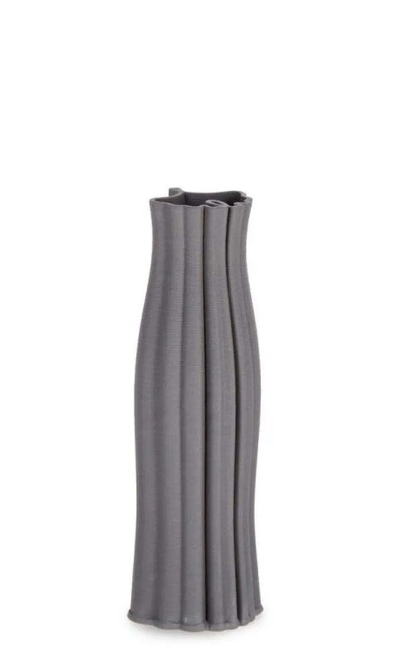 Outlet Bizzotto VASO HAYLEE GRIGIO H28