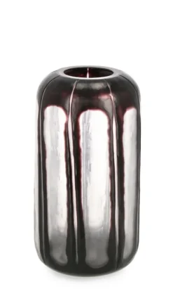 Bizzotto VASO KIRINDA TO VT TRASPARENTE NERO H32