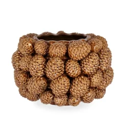 New Bizzotto VASO PIGNA MARRONE H22,5