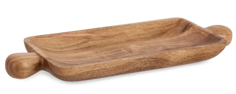 Clearance Bizzotto VASSOIO DECORATIVO AIMI LEGNO NATUR H3,5