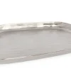 Hot Bizzotto VASSOIO DECORATIVO CHISEL ARGENTO 30X28