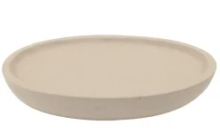 Discount Bizzotto VASSOIO DECORATIVO OV ALLIGATOR BEIGE