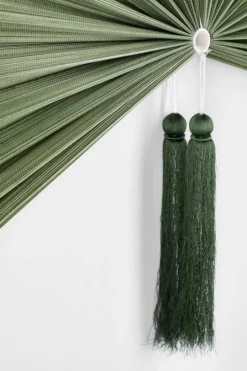 Online Bizzotto VENTAGLIO DECORATIVO NANKA VERDE 39X81