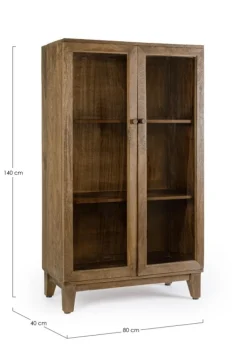 Sale Bizzotto VETRINA IN LEGNO H140 - REMINGTON