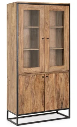 Hot Bizzotto VETRINA IN LEGNO SHEESHAM - NARTAN