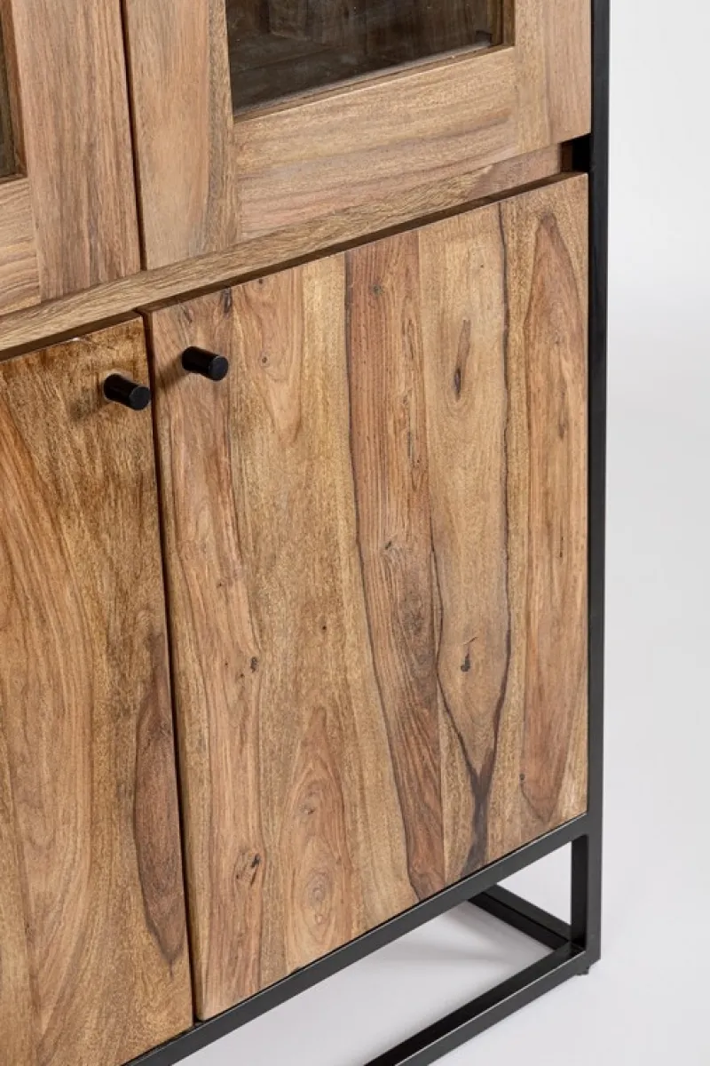 Hot Bizzotto VETRINA IN LEGNO SHEESHAM - NARTAN