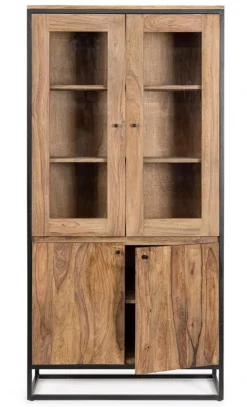 Hot Bizzotto VETRINA IN LEGNO SHEESHAM - NARTAN
